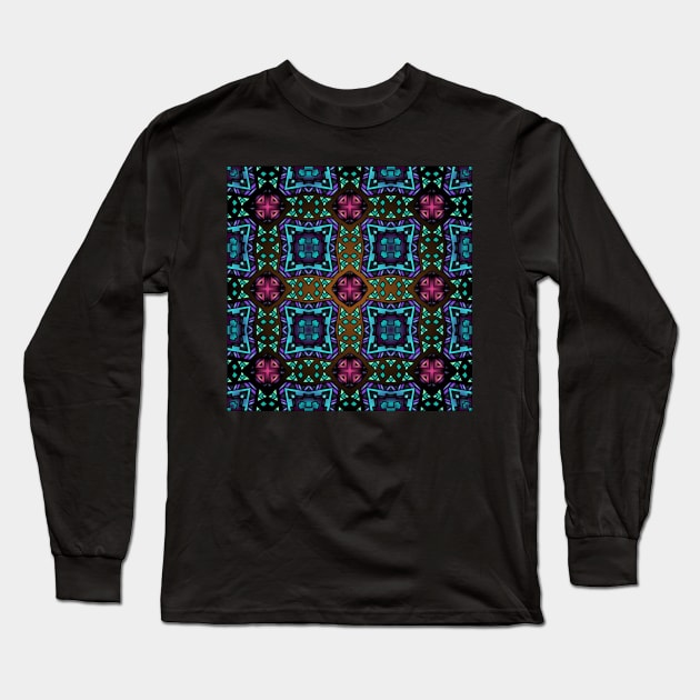 Patterns 111 (Style:10) Long Sleeve T-Shirt by luminousstore